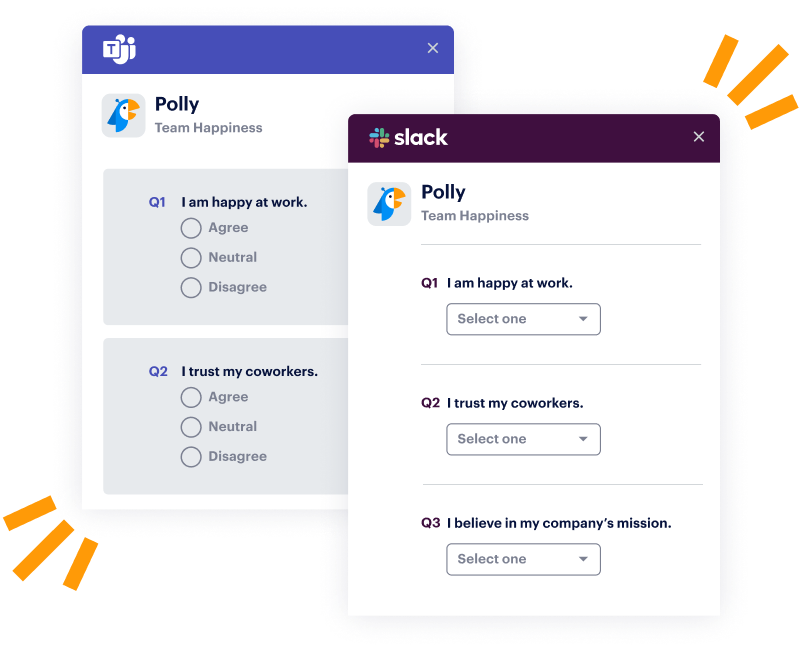 Polly and Slack integration