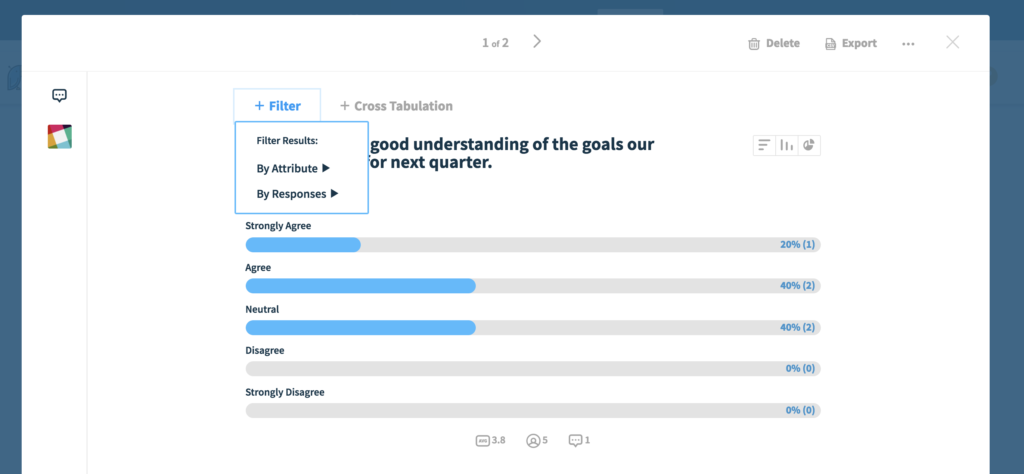 survey filters