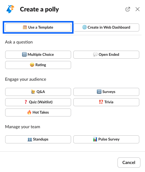 Slack Create Template Using Templates in Slack