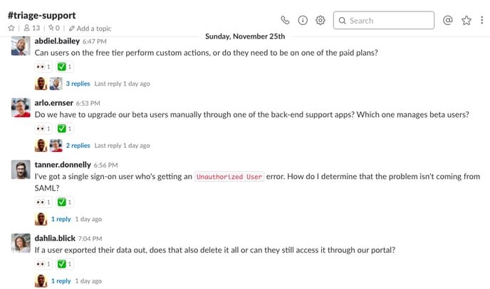 Triage-support-emoji-reaction