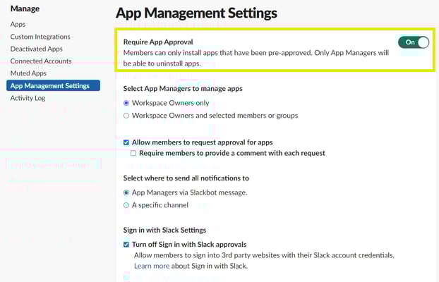 Slack-Signin with Slack
