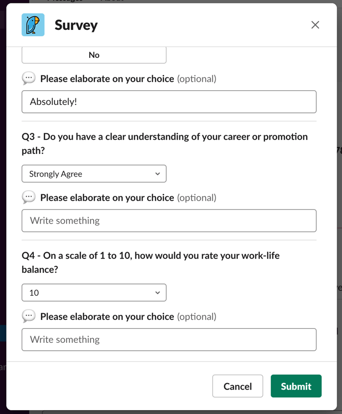 Survey Taking 2