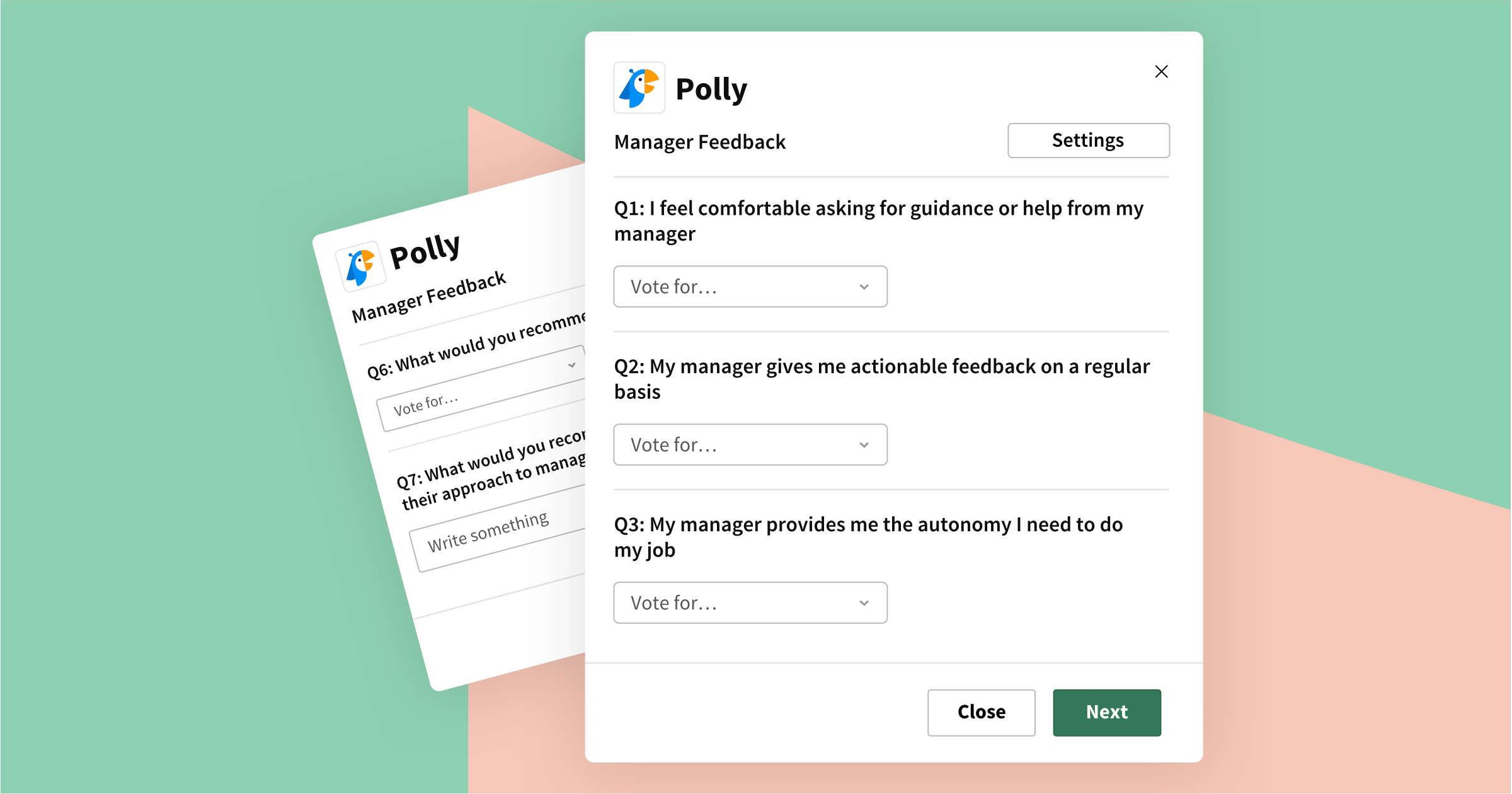 Manager feedback form