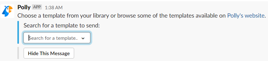 Slack Create Template Using Templates in Slack