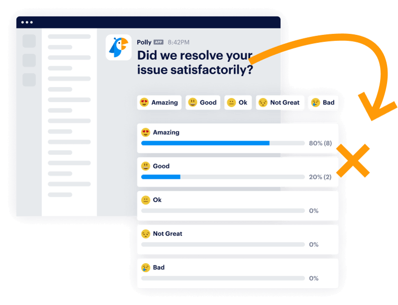 multiple choice service satisfaction question