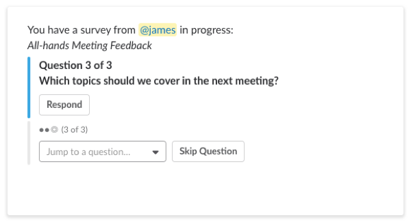 All-Hands Meeting Feedback