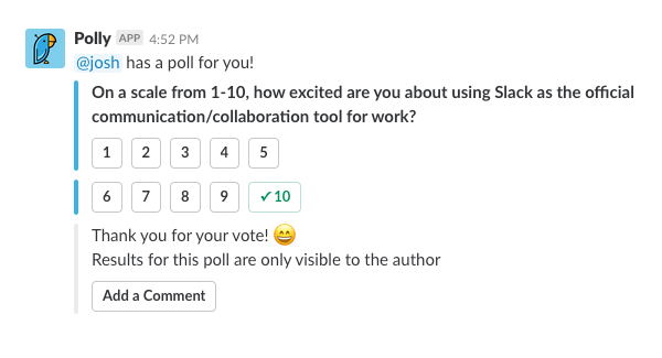 Slack Deployment Followup
