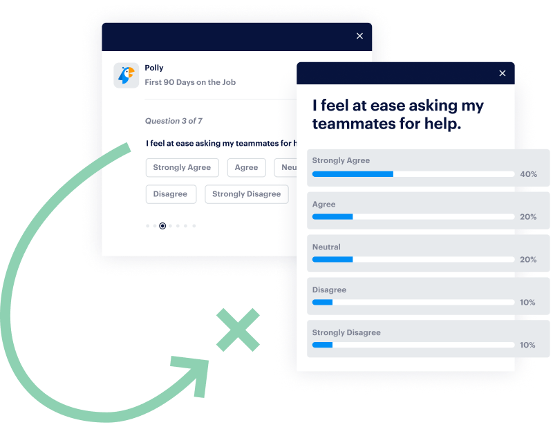 employee question and answers about ease of asking teammates for help